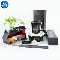 aluminum foil and EPE foam liner corrugated Type for Sushi Use meal prep container box