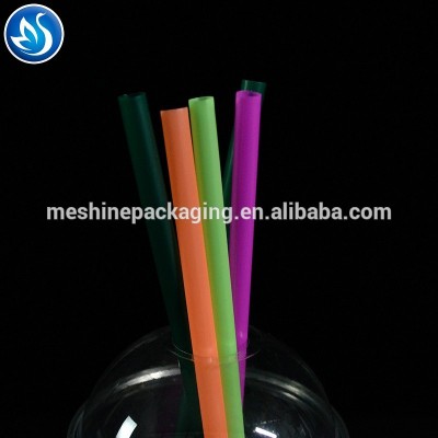 Biodegradable Plastic Straight Straw  Customized  Drinking Cold Straws