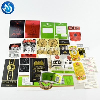 Printing Roll Custom logo Self Adhesive matte Labels Stickers For food Package,CMYK Printed Food Labels