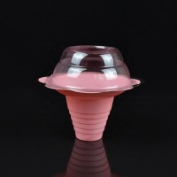 Summer Hot Selling 8oz Plastic Snow Cone Shave Ice Flower Cup