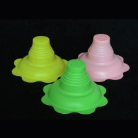 Wholesale Price 4oz/8oz Snow Cone Shave Ice Flower Plastic Cup